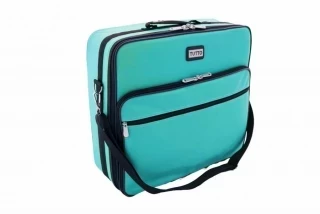 Tutto 19in Embroidery Project Bag-Turquoise Photo