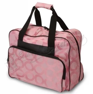 Janome Sewing Machine Tote Pink Fabric Photo