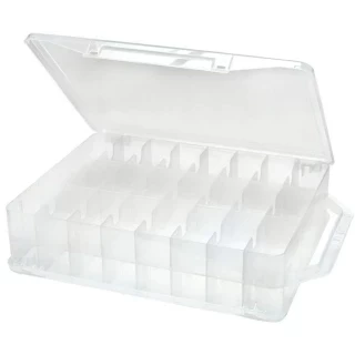 Doorbuster Creative Options Double-Sided Multi-Craft Clear Carrier/Storage Case Photo