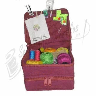 Yazzii Petite Double Organizer-Maroon (CA220M) Photo