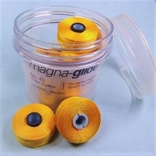 Prewound Bobbin 10pc Marigold Photo