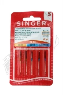 Singer Regular Point Needles - Size 11, 14, & 16 Photo