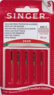 Singer Regular Point Needles - Size 9, 5pk Photo