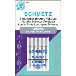 Schmetz Chrome Microtex 60/8 Photo