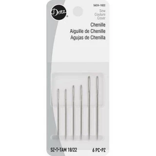 Dritz Hand Needles-Chenille Sz18/22 (Box of 6) Photo