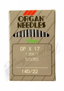 Organ Industrial Needles DBx17, 135X17 #22 10pk. Photo