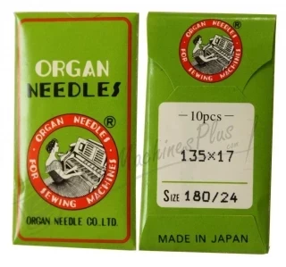 Organ Industrial Needles DBx17, 135X17 #24 10pk. Photo