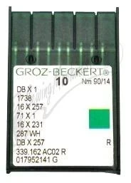 Groz-Beckert Needles Size 90/14  (16x257) 10pk Photo