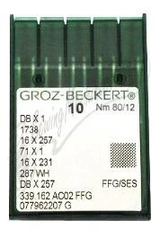 Groz-Beckert Needles Size 12 (16x257) 10pk Photo