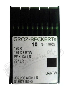 Groz-Becker Needles 190R Size 140/22 10pk Photo