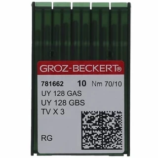 Groz-Beckert UYx128GAS (781662) 70/10 Needle-10 pk. Photo