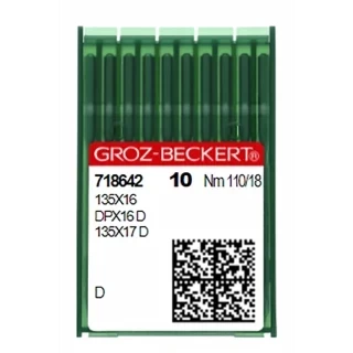 Groz-Beckert Needles 135x16TRI-110/18 10pk (718642) Photo