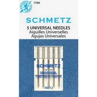 Schmetz Universal 5-pk sz12/80 BOX10 Photo