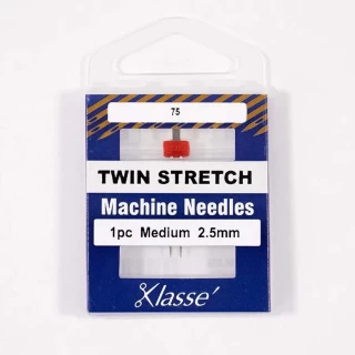 Klasse Twin Stretch Needle - Size 75/2.5 Photo