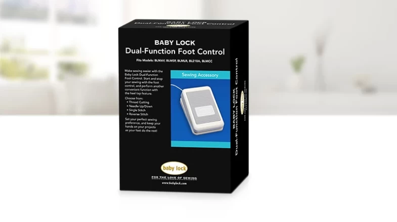 Babylock Dual-Function Foot Control - BLMAC-DFC Banner Photo