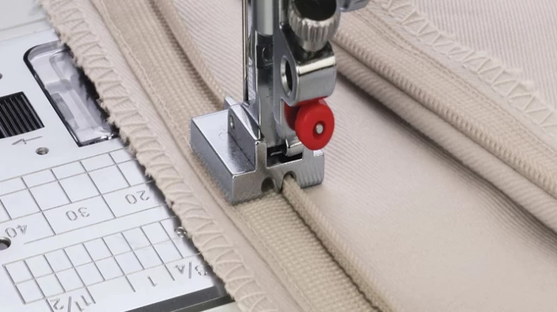 Janome 9mm Concealed Zipper Foot #202144009 Banner Photo