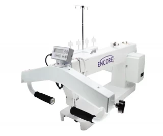 Encore 18x8 Inch Long Arm Quilting Machine w/ Stitch Regulation and FREE Choice of 10 Foot or 12 Foot Phoenix Frame Photo