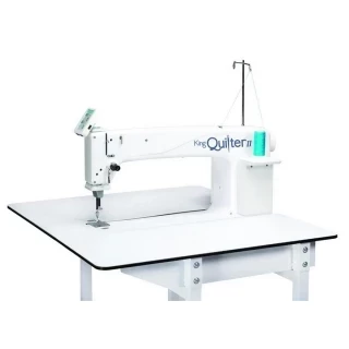 King Quilter ll Sit Down with (2) Quilt Vision Stitch Regulation Table Photo