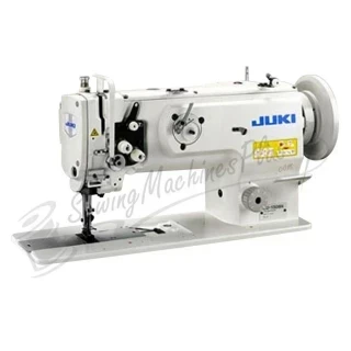 Juki LU-1508NS Single Needle  Lockstitch Machine w/ Table & Servo Motor Photo