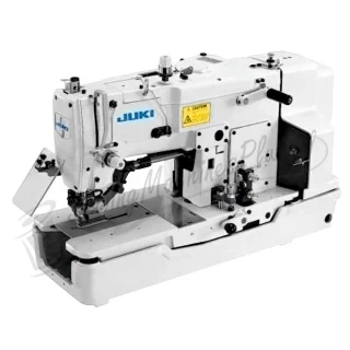 Juki LBH-783 Single Needle Lockstitch Buttonholing Machine w/ Table & Motor Photo