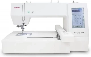 Janome Memory Craft 400E Embroidery Machine Photo