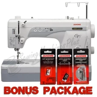 Janome 1600P-QC High-speed Straight-Stitch Machine & FREE BONUS Photo