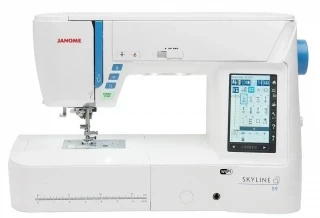 Janome SKYLINE S9 Sewing and Embroidery Machine in One Photo