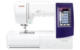 Janome Memory Craft 9850 Sewing and Embroidery Machine Photo