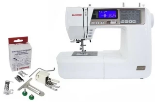 Janome 4120QDC-T Quilters Decor Computerized Sewing and Quilting Machine (Gold) Photo