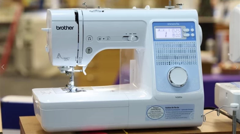 Brother Innov-is NS80E Sewing Machine (FREE 5 Foot Embellishment Pack Included) Banner Photo
