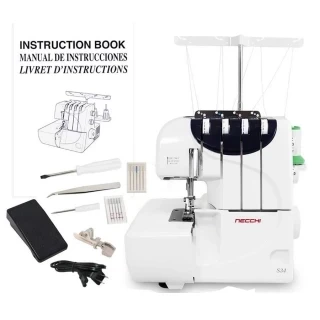 Necchi S34 Serger Machine With a Free Accessories Bundle Photo