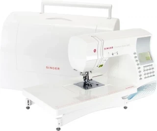 Singer Quantum Stylist 9960 Quilter Sewing Machine w/ FREE Hard Case and BONUS Feet + FREE Scissors Photo