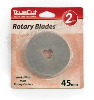 TrueCut Rotary Blades 45mm Double Pack Photo