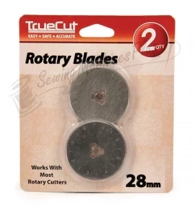 TrueCut Rotary Blades 28mm Double Pack Photo