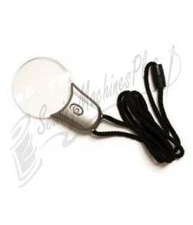 Mighty Bright 2" Pendant LED Magnifier - Silver Photo